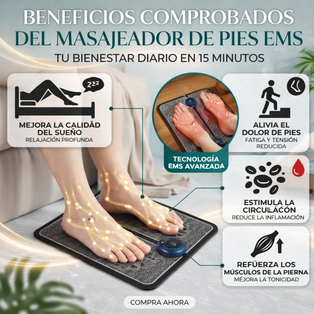 ZenFeet – Masajeador EMS para Pies