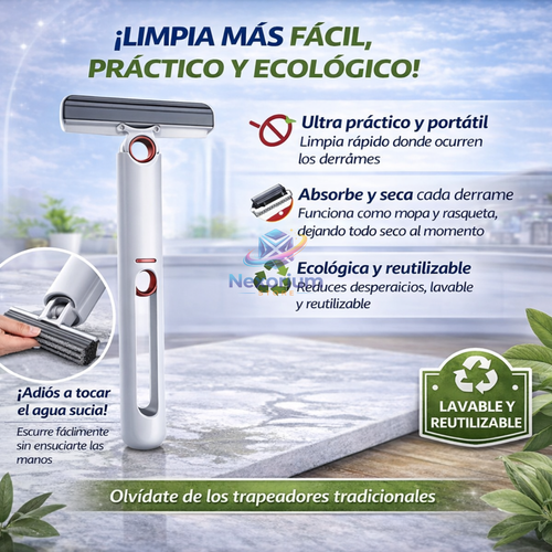 HydroGlide Mop – Limpieza sin Esfuerzo