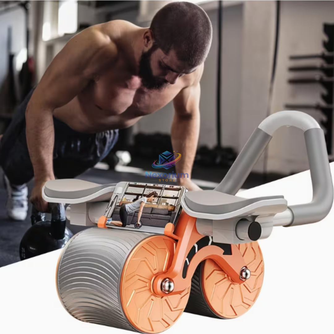 Rueda Abdominal Inteligente con Rebote Automático