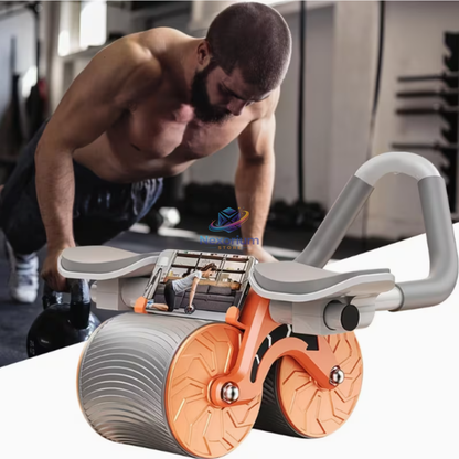 Rueda Abdominal Inteligente con Rebote Automático