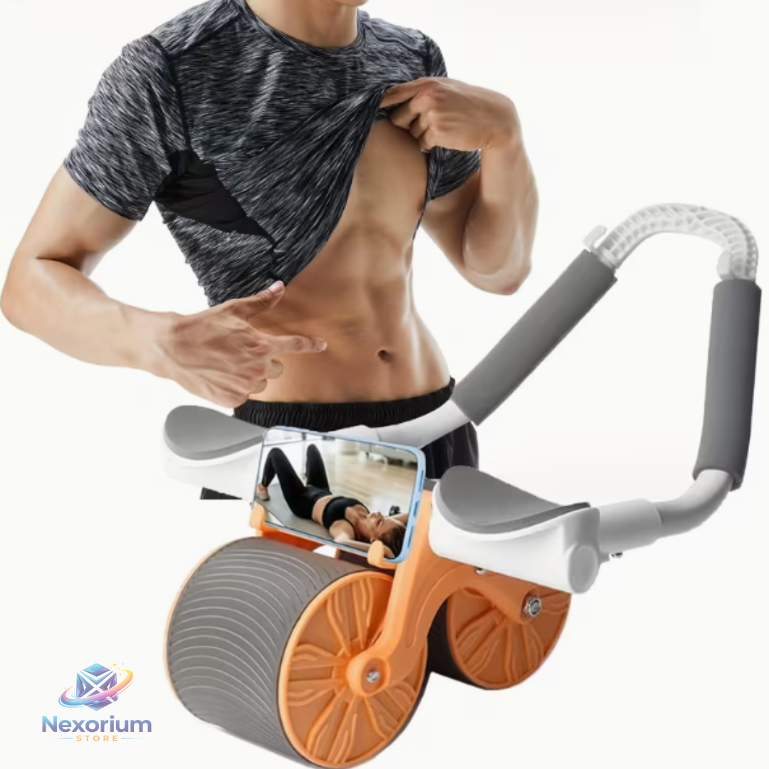 Rueda Abdominal Inteligente con Rebote Automático